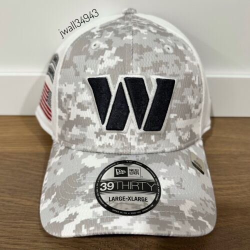 Washington Commanders New Era NFL Salute To Service Sideline 39THIRTY Hat Cap - Picture 5 of 12