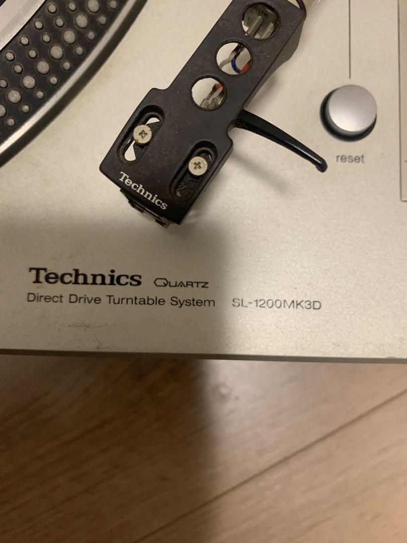 Technics Turntable SL-1200MK3DK DJ record player 33.3 RPM 45 RPM Silver