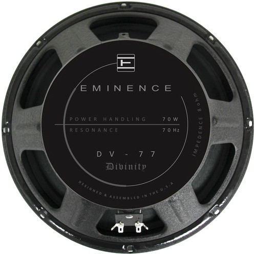 Eminence DV-77 12" Guitar Speaker by Mick Thompson of Slipknot - 8 ohm