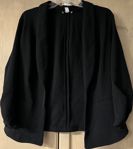 Bar III Women Black Jacket M