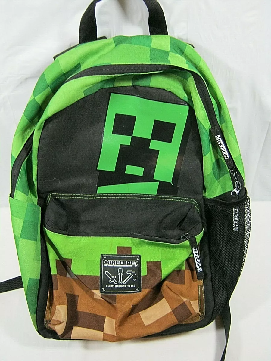 Minecraft bookbag top
