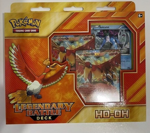 Pokemon Juego de Cartas Coleccionables Ho-Oh Legendary Battle Deck Sol y Luna 2 EX - Imagen 3 de 7