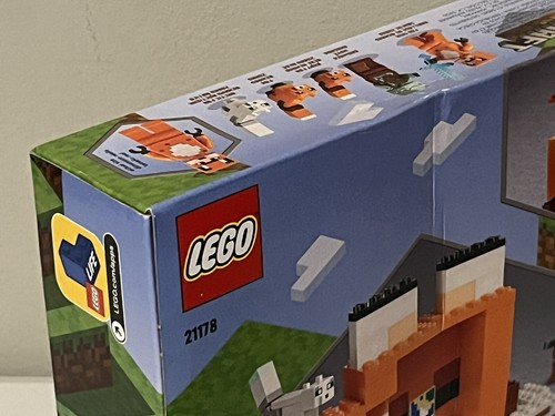 LEGO 21178 Minecraft The Fox Lodge - 193 Pieces - New - Picture 3 of 9