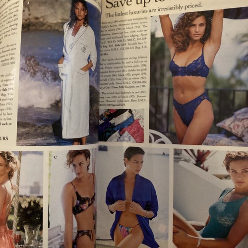 Vintage Victoria's Secret #10 Margaret st London W1 Summer Sale 1990 sexy cover - Imagen 10 de 12