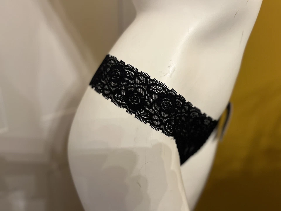 Tanga de encaje Passionata Crazy negro talla L nuevo con etiquetas precio de venta sugerido por el fabricante 25 GBP Foto 2 de 3