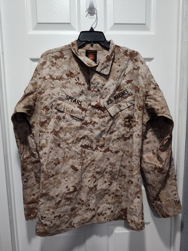 USMC Desert Marpat Combat Camouflage Bluse Uniform MCCUU MEDIUM XLONG SPEARS - Bild 5 von 12