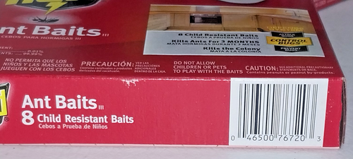 4 PACKS RAID Ant Baits III Pest Control Traps Child Resistant 8 per box=32 total - Picture 4 of 7