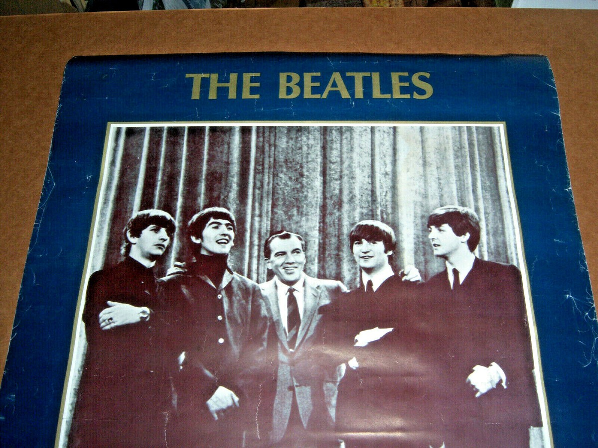 The Beatles Ed Sullivan Show 1964 20th Anniversary Poster 22x35 | eBay