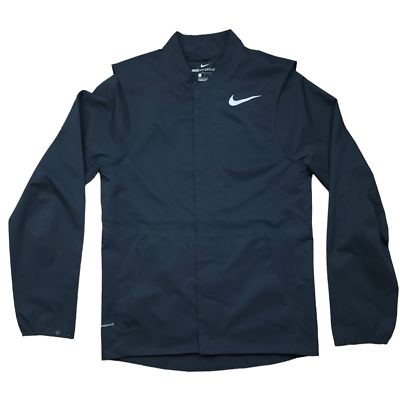 Nike Mens Small Black Golf Hypershield Vented Outdoor Waterproof