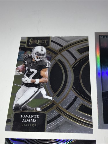 Davante Adams, Las Vegas Raiders 9 Card Lot, NM-M - Picture 3 of 11