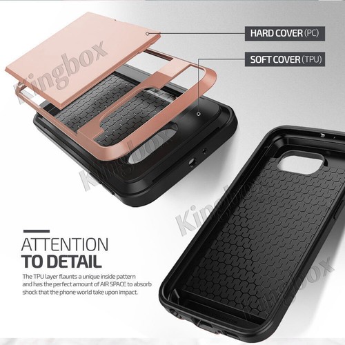 Samsung Phone Case Slide Card Slot Wallet Case Hybrid Slim Armor CS Cases Cover - Picture 8 of 20