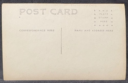 Echt Foto Postkarte RPPC ~ Innenansicht Kommode Spiegel mit Postkarten - Bild 3 von 3