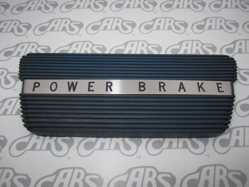 1961-1964 Buick LeSabre Wildcat Riviera Electra Power Brake Pedal Pad - Blue - Picture 1 of 3