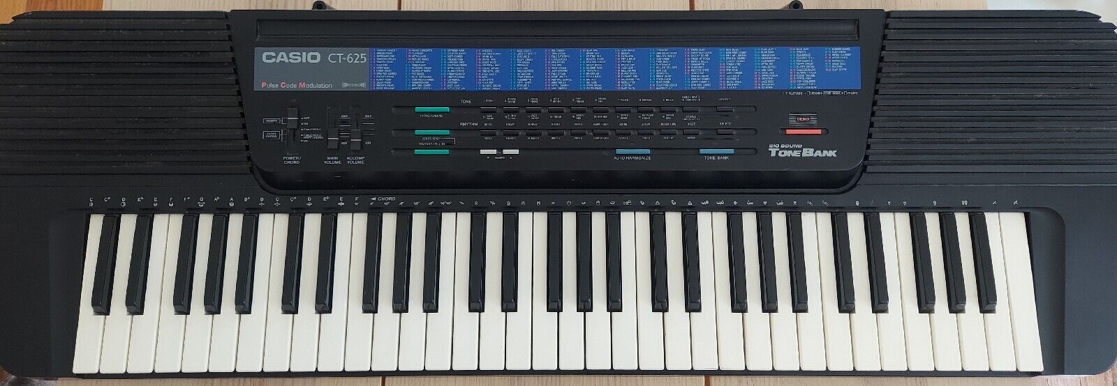 Casio Tone Bank CT-625 Keyboard PIano Vintage Synthesizer Black