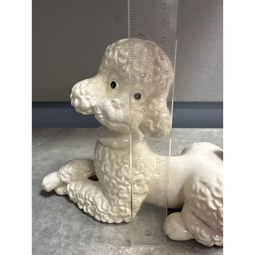 Caniche de cerámica Atlantic Mold vintage - Imagen 5 de 6