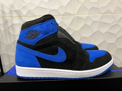 NIKE Air Jordan 1 Retro High OG - Royal Reimagined - taille EU 43 - size US 9.5* - Photo 1/4