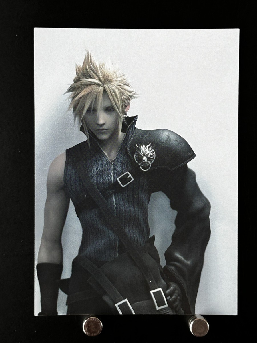 Cloud Strife FINAL FANTASY VII Anniversary Art Museum Card 1