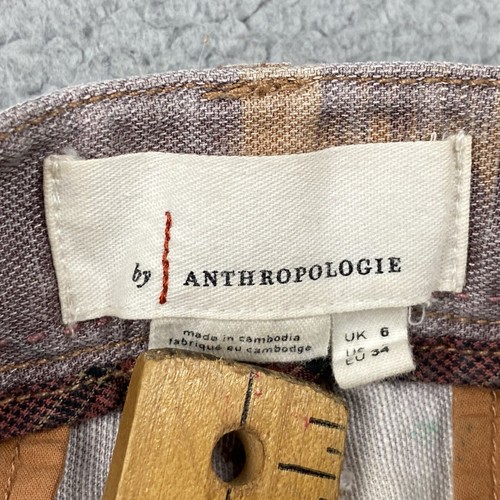 Anthropologie Tamarind Trouser Joggers Size 2 Lyocell Linen Soft Animal Leopard - Picture 11 of 16
