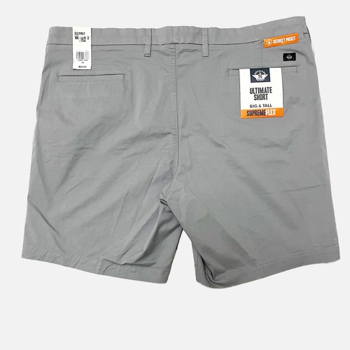 Dockers Ultimate Short Big & Tall Supreme Flex Gray Shorts Size 44 NWT - Picture 2 of 5
