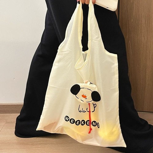 Dog Handbags Foldable Shoulder Bags Cute Shopping Bags Travel - Picture 8 of 9