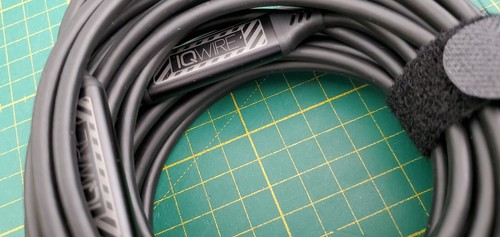 IQwire CXRBON BLXCK X10 Tethering Kabel USB C - USB C rechter Winkel 10m _0.37_5 - Afbeelding 10 van 12