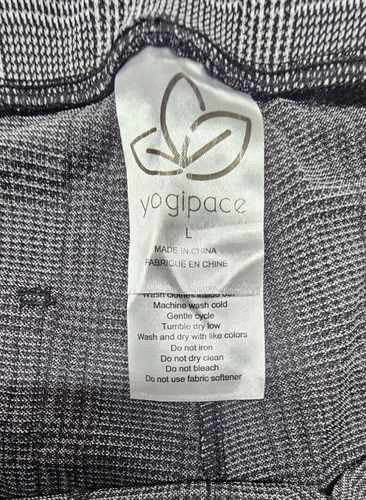 Yogipace,Belt Loops, size Large Women's Straight Leg Yoga Dress Pant Work Pants - Picture 9 of 10