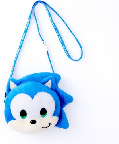 SEGA Fave Sonic & Friends Face Pouch Sonic Japan New 5x18x16cm 1.96x3.1x6.2" - Picture 12 of 24