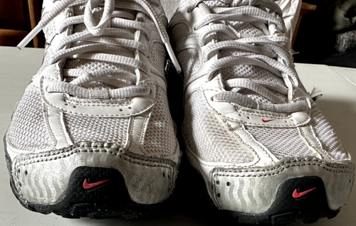 Nike Reax Run 5 weiß/pink Laufschuhe Turnschuhe Größe 8 Damen - Bild 9 von 10