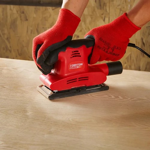 NEW Dekton 12pc Detail Sanding Sheets 93x185mm Hook Loop Multi-Surface Mixed - Picture 2 of 4