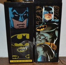 BATMAN Boxed Set of 3 Men's Crew Socks Size 10-13 Shoe Size 6-12 Licensed DC