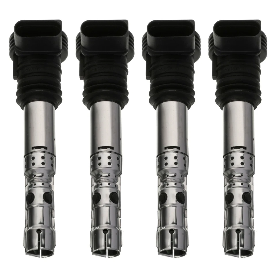 Juego de 4 bobinas de encendido originales OEM para VW Volkswagen 06A905115D de fábrica Foto 3 de 4