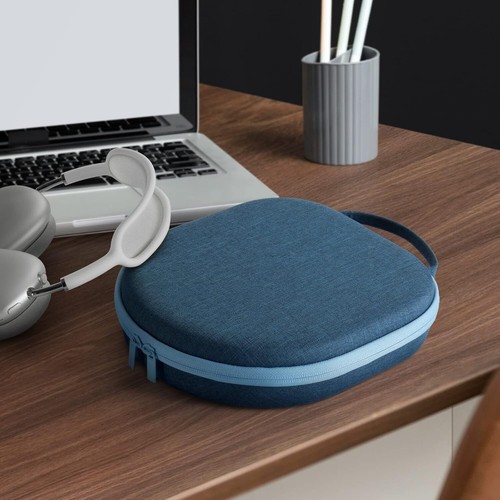 Smart Case for New Apple AirPods Max Supports Sleep Mode, Hard Organizer Case - Photo 3 sur 7