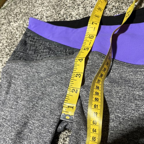 ivivva Girls Gray Leggings Size 14 Athletic Pants Full Length Lululemon - Picture 4 of 9