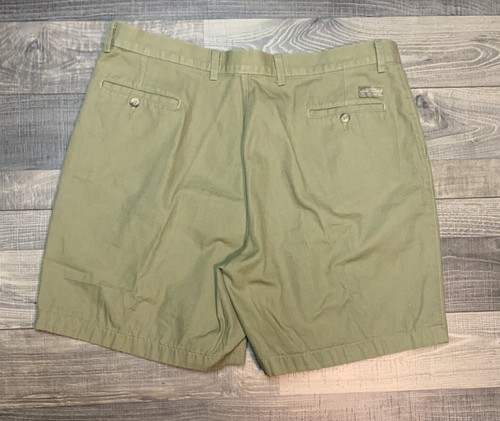 Haggar Men's Canvas Outdoor Pleated Shorts Size 40 (39W) EUC!!! - Picture 4 of 9