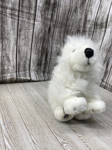 Ganz Webkinz Plush Samoyed Dog HM176 White Long Coat Sled Dog Stuffed Animal Toy | eBay