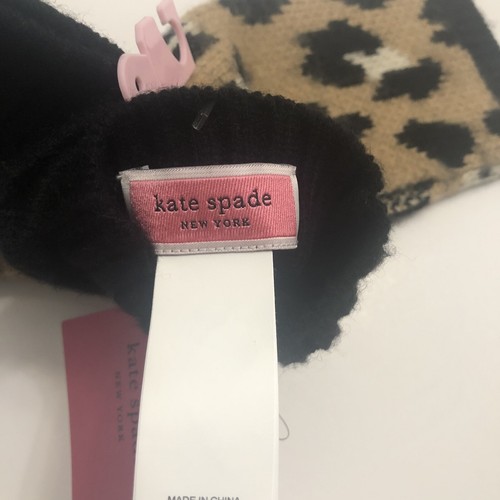 Kate Spade Damen KS1002622 Silt Leopard Armstulpen fingerlos - Bild 4 von 9