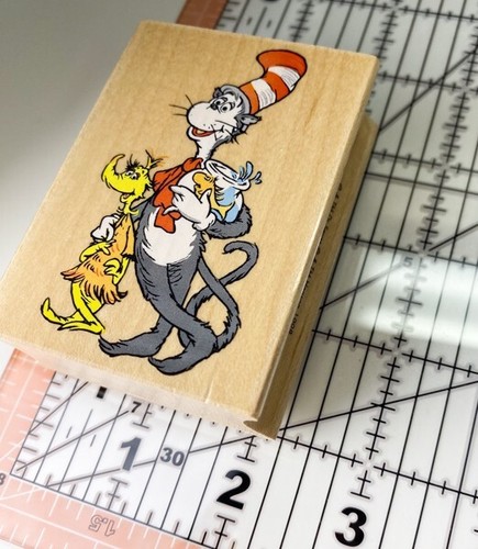 The Cat in the Hat and Whozits~Dr Seuss~Rubber Stamp~All Night Media #998H02 - Picture 7 of 7