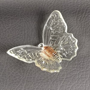 14-Honeymoon-Clear-KATIE-BUTTERFLY-Boyd-039-s-Crystal-Art-Glass-2nd-Series-10-27-06