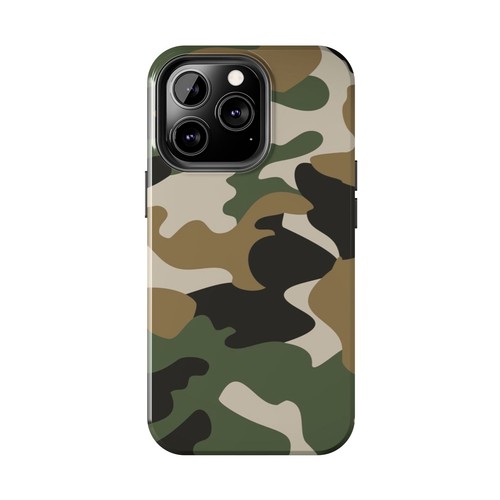 Army Fatigue Tough Phone Case - Military Camo Protective Cover, Rugged iPhone - 第 47/108 張圖片