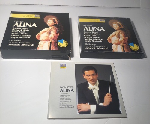 Donizetti Alina 2 CD Set + Booklet sehr guter Zustand Antonello Allemandi - Bild 2 von 3