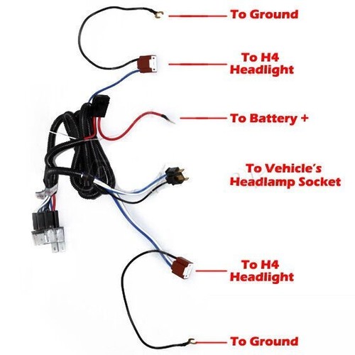 7x6" inch 15 LED H6054 Headlights & Relay Harness High/Low Beam 6000K 45W -Pair - Picture 10 of 12