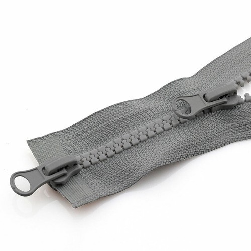 Nr.5 Harz Reißverschluss Grob Offen Ende ZWEI WEGE Schieber Zum Selbermachen Nähen Jacke Zubehör - Bild 26 von 40