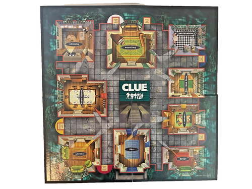 2002 CLUE Parker Brothers Classic Detective Game Unsolved Mystery Ages 8 Above - Picture 7 of 11