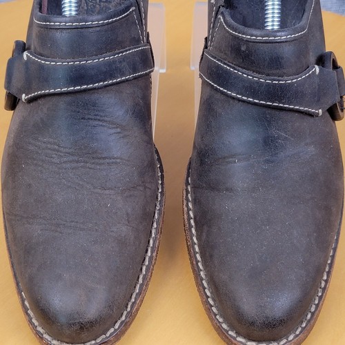 Timberland Women's Leather Western Harness Heeled Mules Clogs Size 6.5 M Brown - Picture 12 of 24