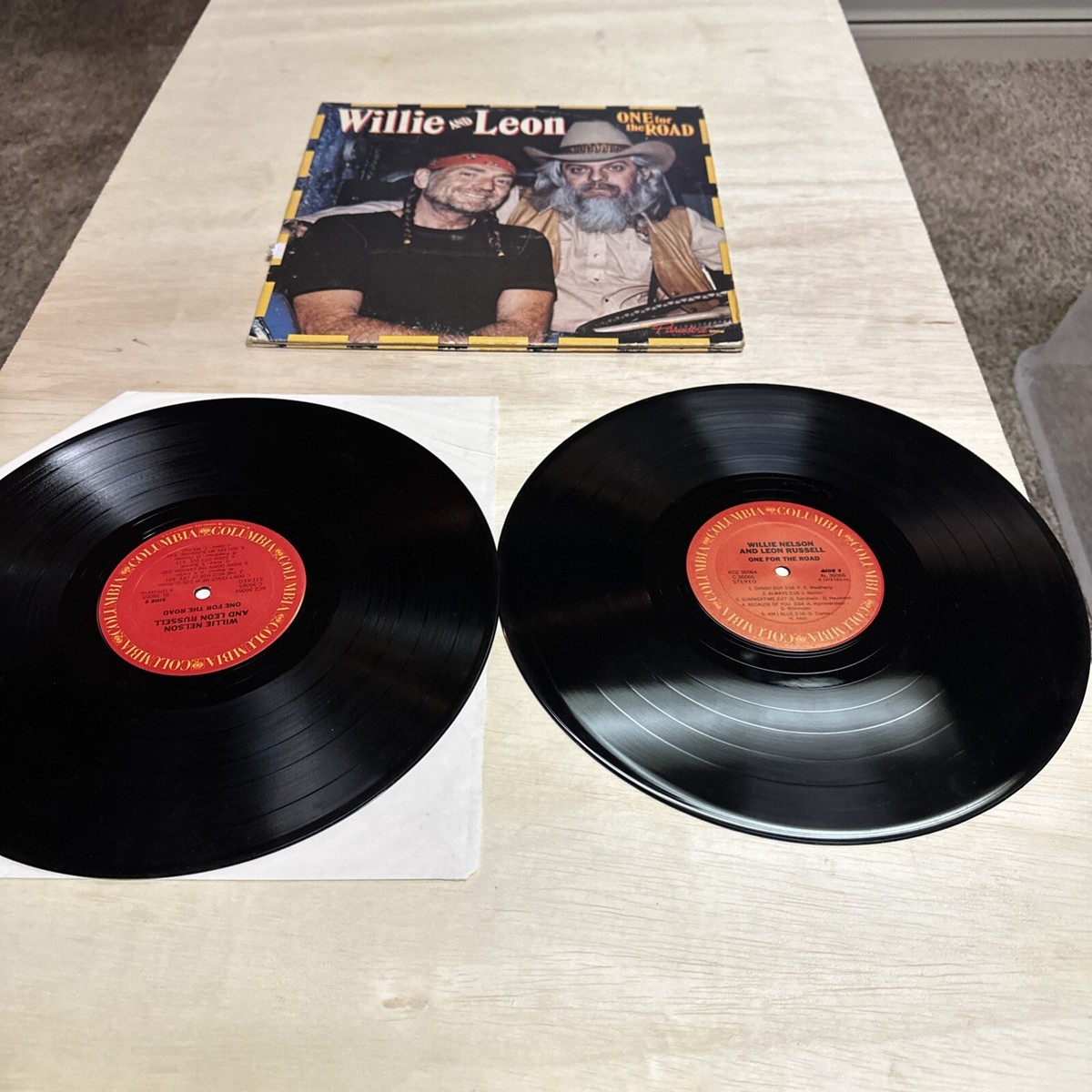 WILLIE AND LEON ONE FOR THE ROAD Willie Nelson and Leon Russell