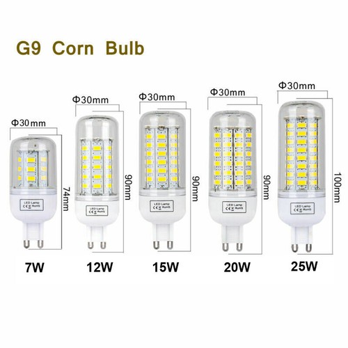 E27 E14 G9 B22 LED Bulb 7W 8W 15W 20W 25W Corn Light Lamp Replace Halogen Bulb - Picture 5 of 18