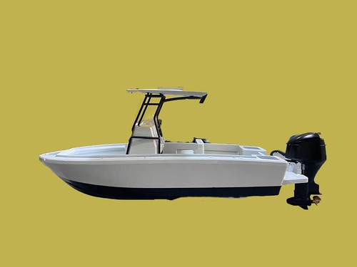 1:12 Classic 600mm 23.6" Fishing Boat With Outboard Engine RC Model Ship Kit - Picture 5 of 23