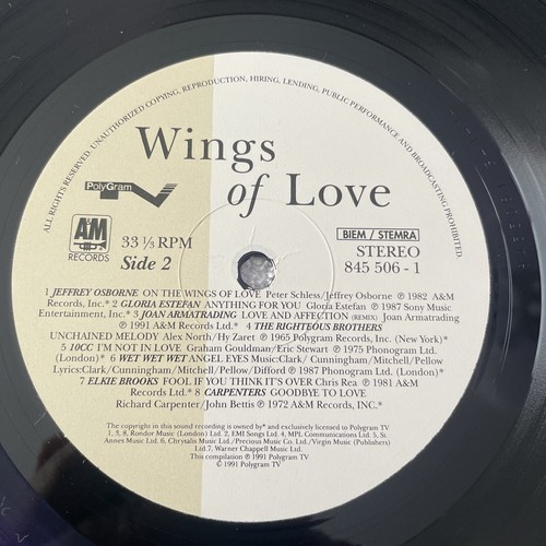 Various - Wings Of Love - 12” Vinyl LP Record - 845 506-1 - Picture 6 of 8