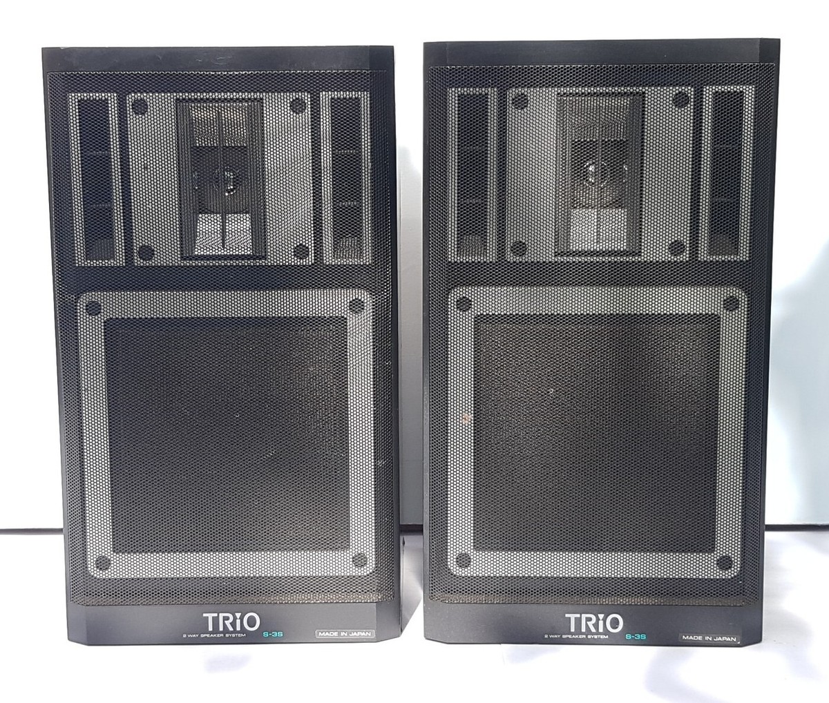 KENWOOD 3 WAY 3 SPEAKER SYSTEM S-3J ペア