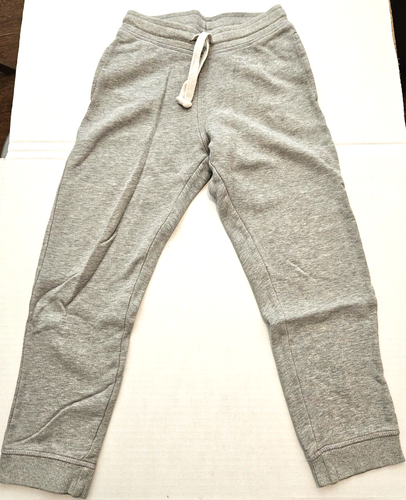 H&M Gray Sweatpants Girls Size 7/8 Organic Cotton Blend